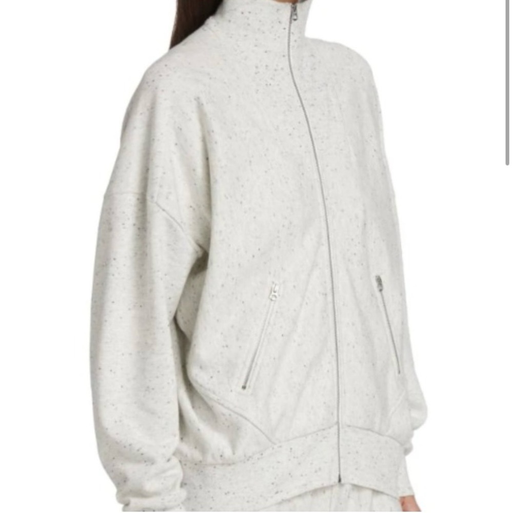 Rag & Bone Cotton Zip Jacket - Speckled